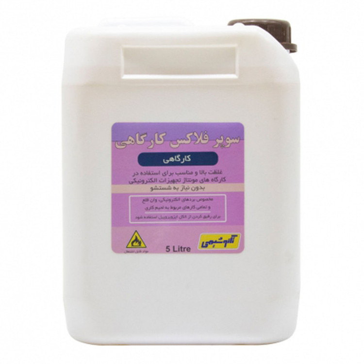 مایع سوپر فلاکس کارگاهی تکنوشیمی مدل 5lSF حجم 5 لیتر