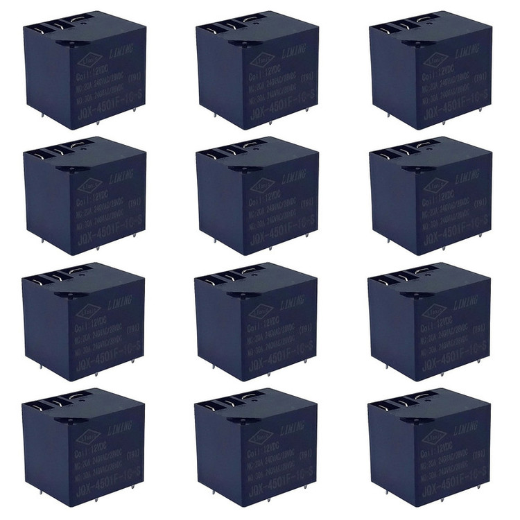 رله لیمینگ مدل JQC-4501F بسته 12عددی