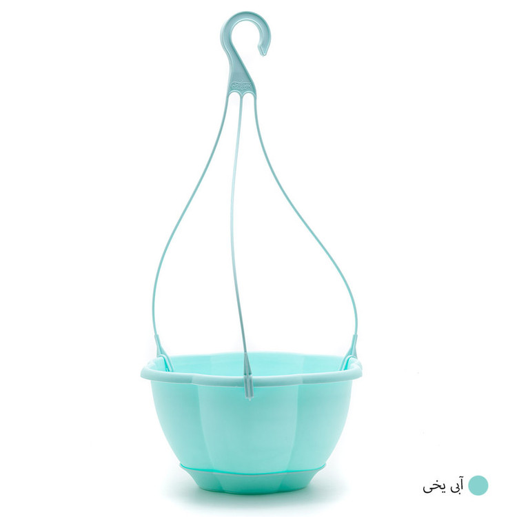 گلدان گل آذین مدل پلاستیکی آویز کد 320