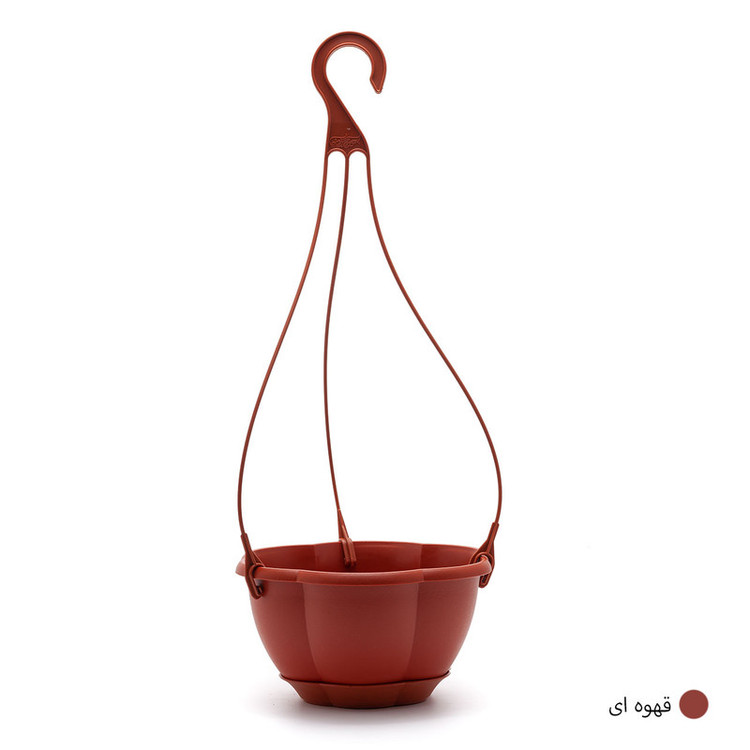 گلدان گل آذین مدل پلاستیکی آویز کد 320