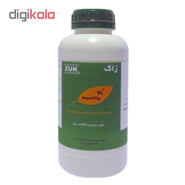 کود پتاسیم کریستالی زاک کد 2702 Z حجم 1000 میلی لیتر