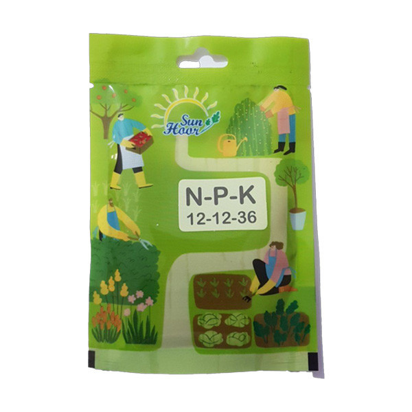 کود هورسان مدل NPK 12-12-36 وزن 50 گرم