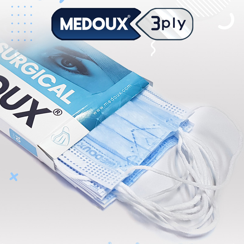 ماسک تنفسی مداکس مدل سه لایه ی ویژه مجموعه 50 عددی