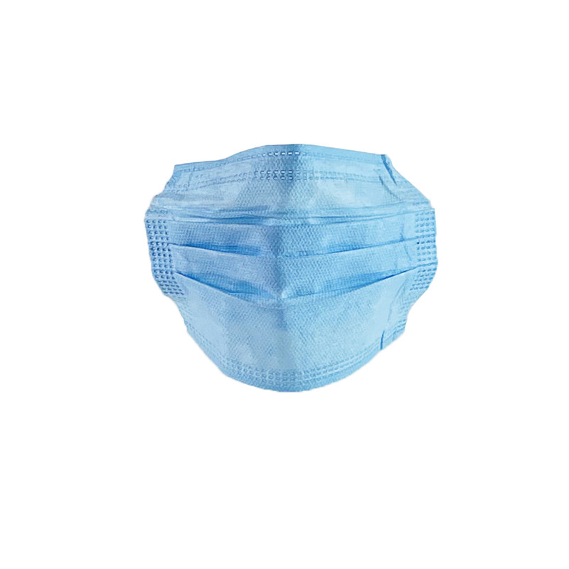 ماسک تنفسی مدل سه لایه کودک آبی 608040012 بسته 50 عددی