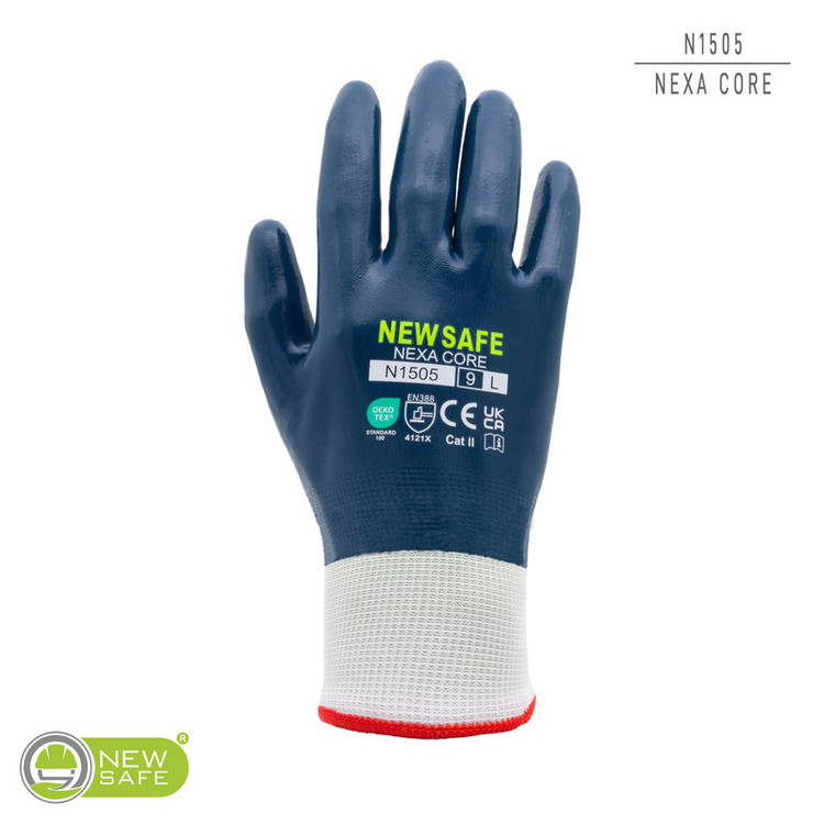 دستکش ایمنی نیوسیف مدل NEXACORE-N1505 کد XL/10