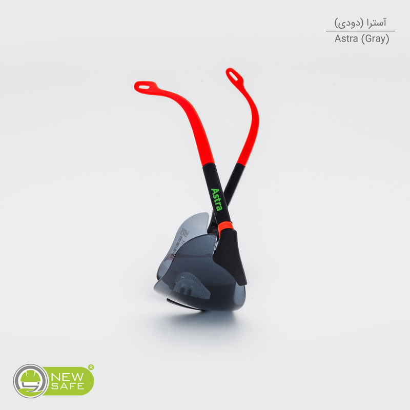 عینک ایمنی نیوسیف مدل ضدبخار و ضدخش کد Astra