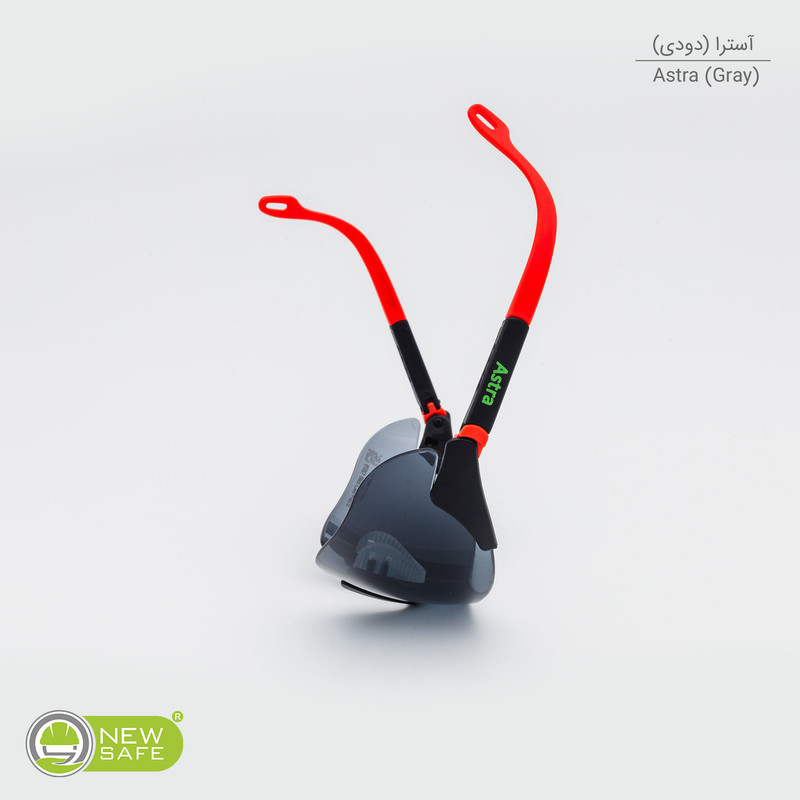 عینک ایمنی نیوسیف مدل ضدبخار و ضدخش کد Astra