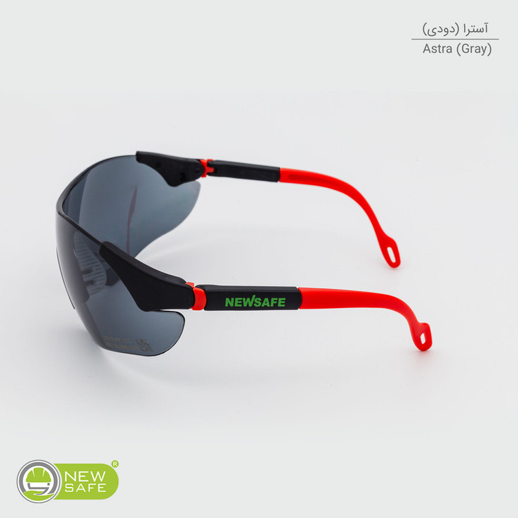 عینک ایمنی نیوسیف مدل ضدبخار و ضدخش کد Astra