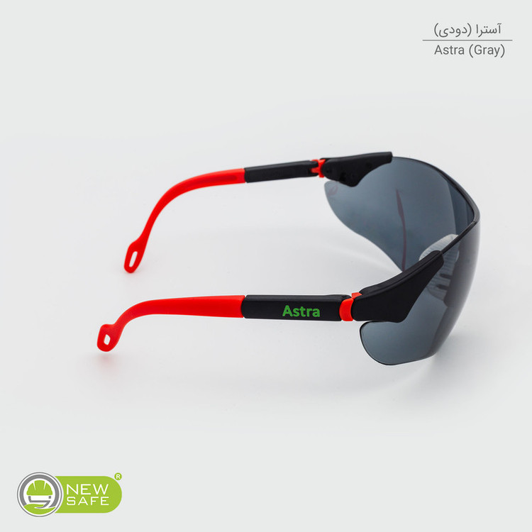 عینک ایمنی نیوسیف مدل ضدبخار و ضدخش کد Astra