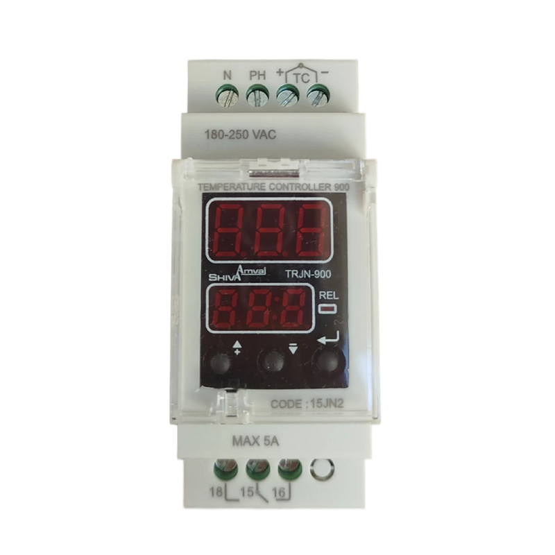 ترموستات کنترلر دما 0 الی 900 درجه شیوا امواج مدل TRJN-900 کد 15JN2