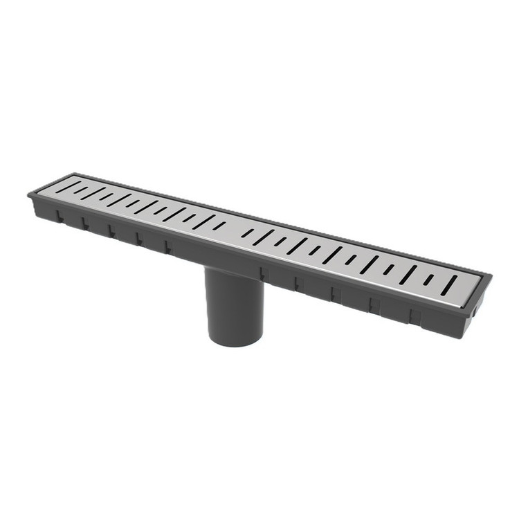 کف شور خطی محک مدل درب استیل طرح گریل ۴۰×۶ کد 594s