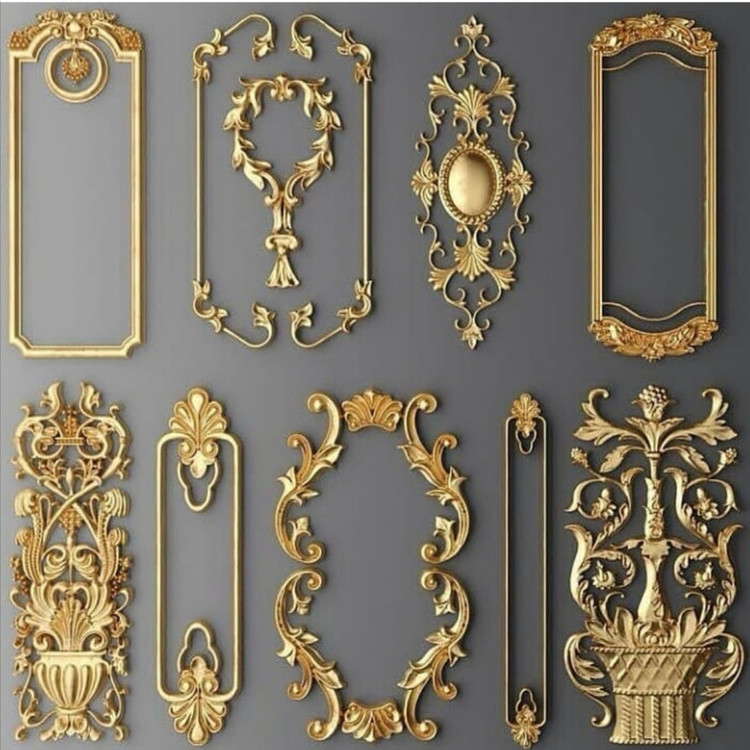 ابزار پیش ساخته مدل گل ممبران pvc 39×10 بسته 2 عددی