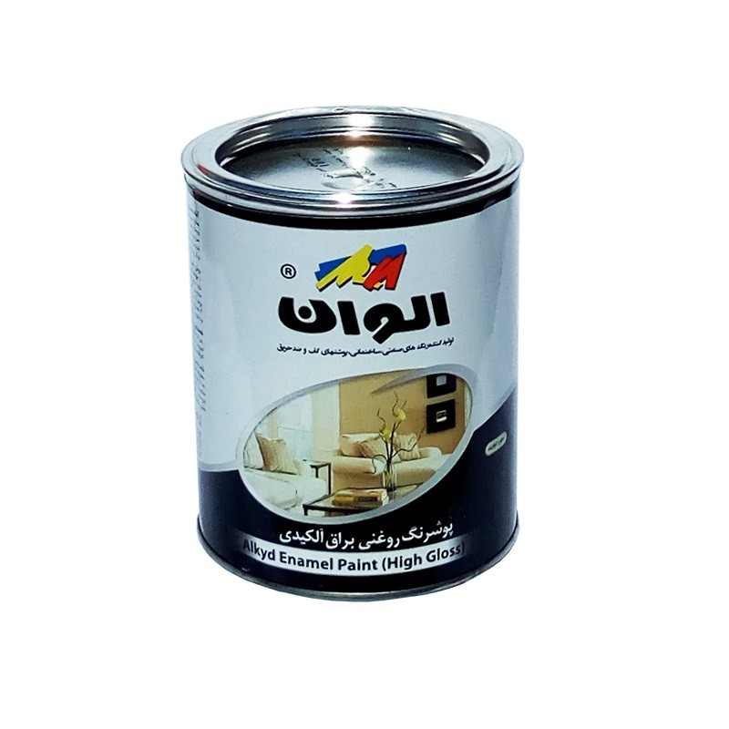 رنگ روغنی آبی روشن الوان مدل 106 حجم 1000 میلی لیتر