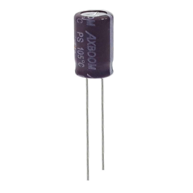 خازن الکترولیت 2.2 میکروفاراد 400 ولت آکسبوم مدل TEC-220400 بسته 4 عددی