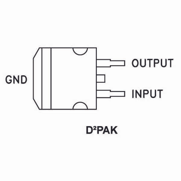 رگولاتور ولتاژ اس تی مدل L7805CD2T بسته 3 عددی