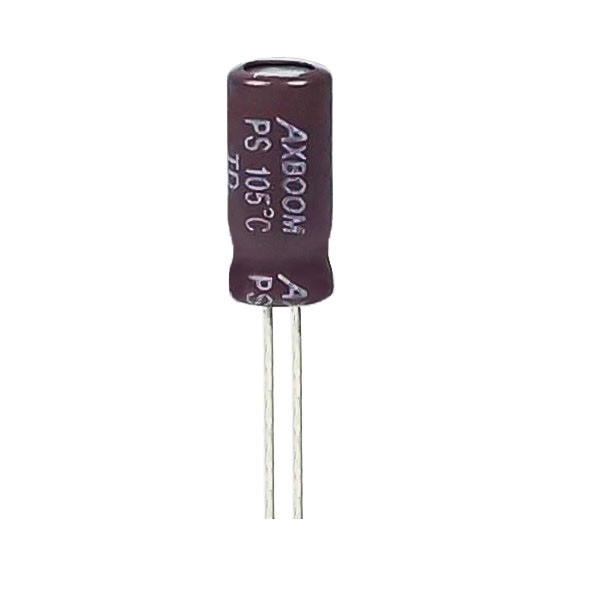خازن الکترولیت 3300 میکروفاراد 6.3 ولت آکسبوم مدل TEC-3300630 بسته 4 عددی
