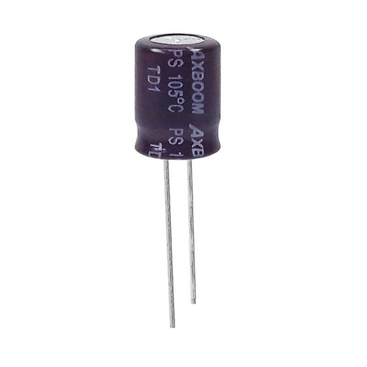 خازن الکترولیت 10میکروفاراد 400 ولت آکسبوم مدل TEC-100400
