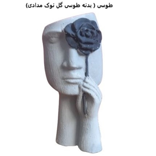 گلدان مدل چهره طرح گلرخ