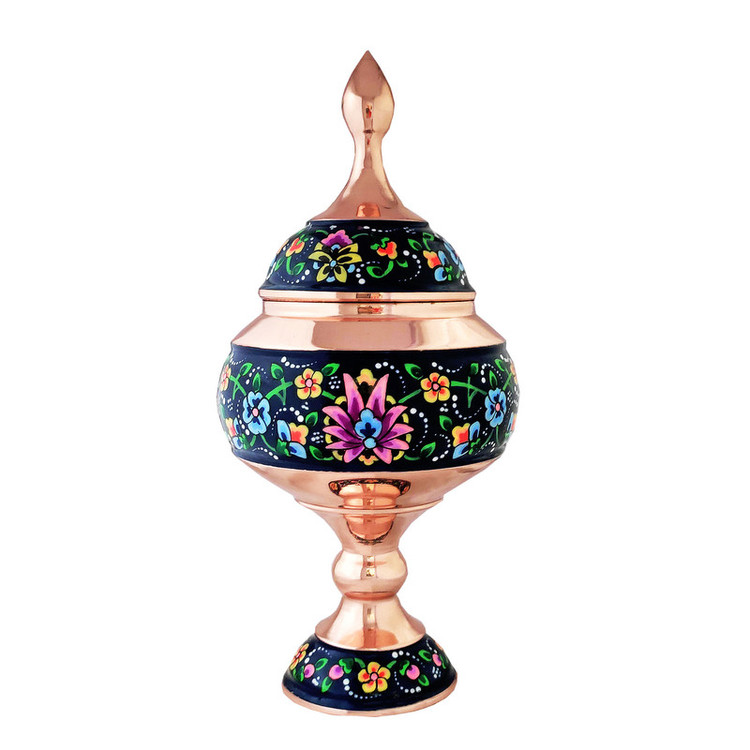 شکلات خوری مسی نگارستان نیلی مدل پرداز کد payedar20