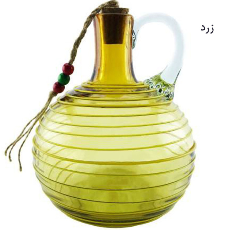 بطری شیشه ای مدل نواری