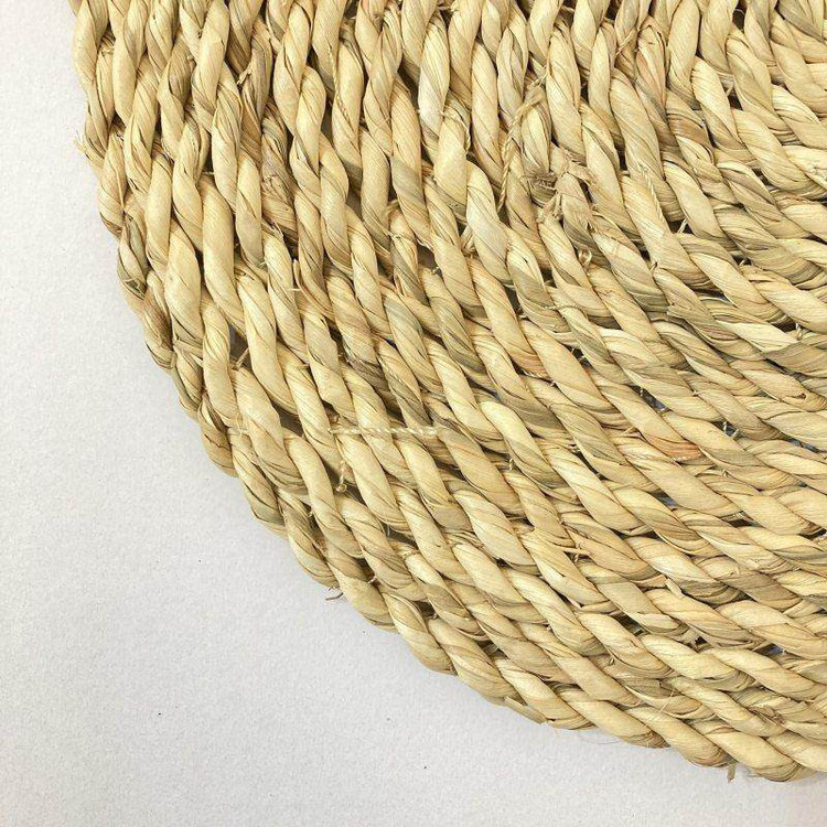 زیر قابلمه ای حصیری مدل طنابی کد S20