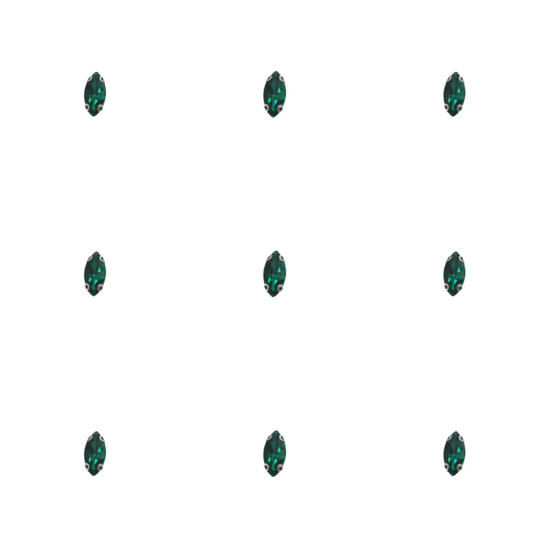 نگین مدل پایه دار چشمی کد Gs بسته 9 عددی