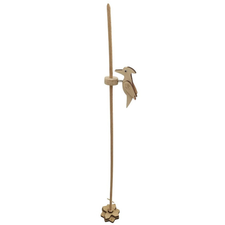 اسباب بازی چوبی مدل دارکوبک نوک زن DN-01