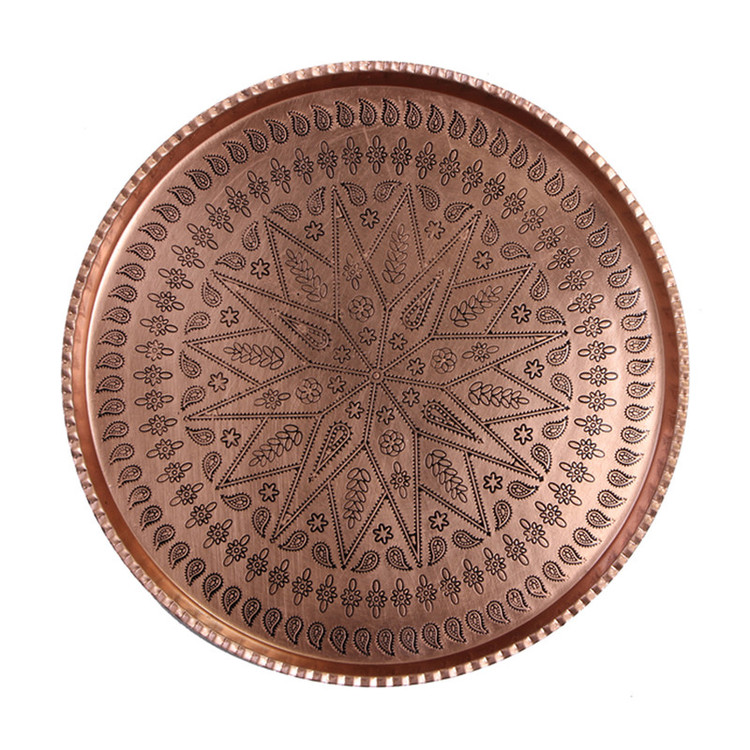 سینی مسی مدل گرد کد ZH56.6