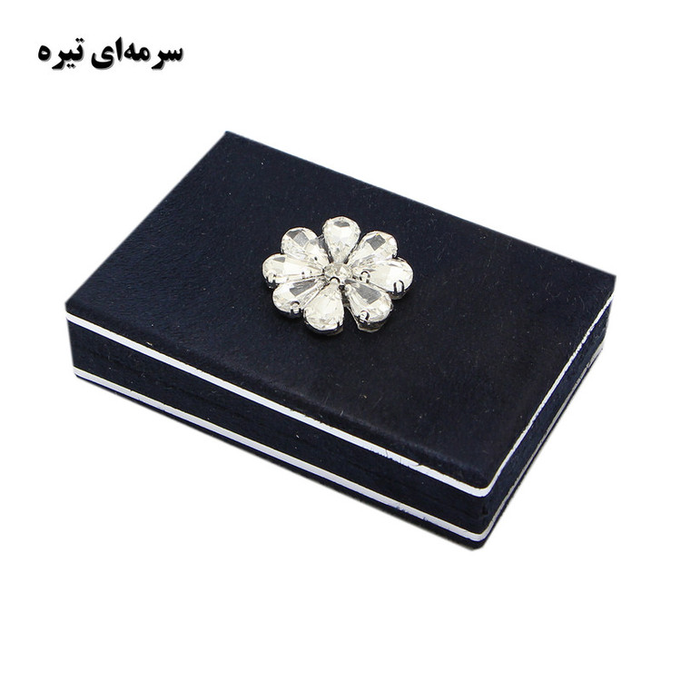 جعبه هدیه مدل گل جواهر کد BJ0011