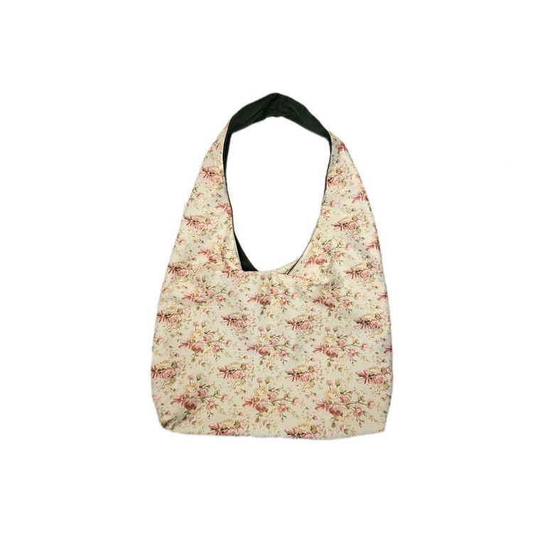 کیف رودوشی پارچه ای مدل زنانه طرح گلِ بهار کد 296