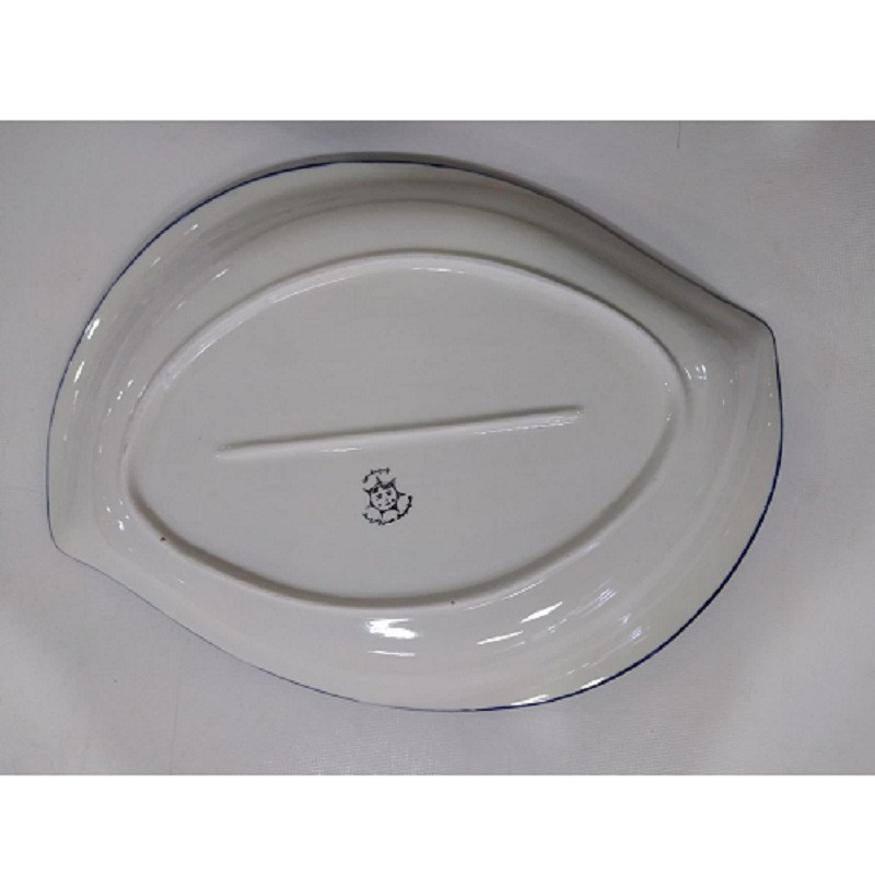 دیس چینی میبد مروارید طرح شطرنجی مدل مرغ خوری
