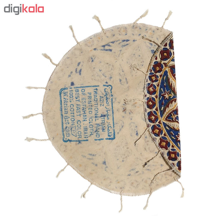 رومیزی قلمکار ممتاز اصفهان اثر عطریان طرح سرو مدل G167