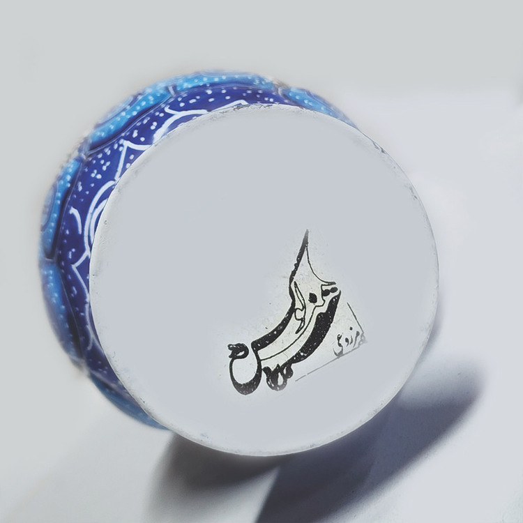 گلدان میناکاری هنرلوکس مدل گلبرگ کد 16