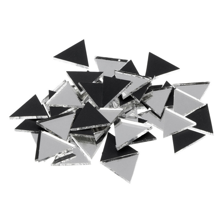 آینه آریا کریستال مدل مثلث کد AMSL-50/1M بسته 50 عددی