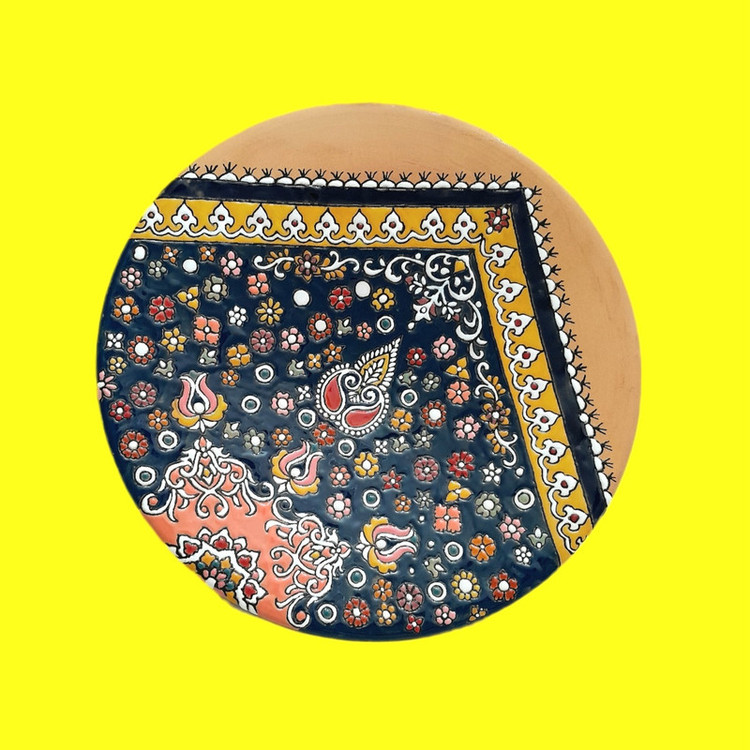 بشقاب میناکاری کد 10