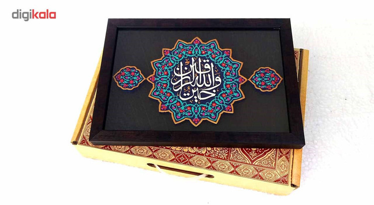 کتیبه نقش برجسته لوح هنر طرح خیرالرازقین کد 133