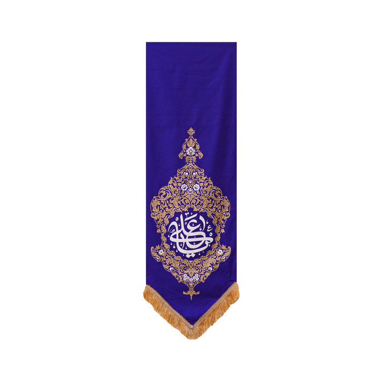 پرچم مدل یا علی طرح بهشت کد 201500
