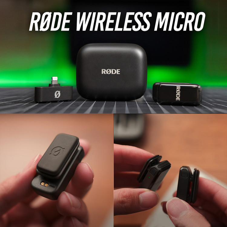 ست میکروفون بی سیم رود مدل Wireless Micro Lightning