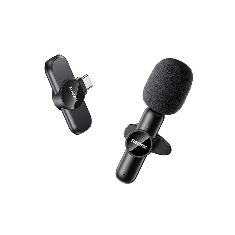 میکروفن یقه ای بیسیم ریمکس مدل K09-Type C