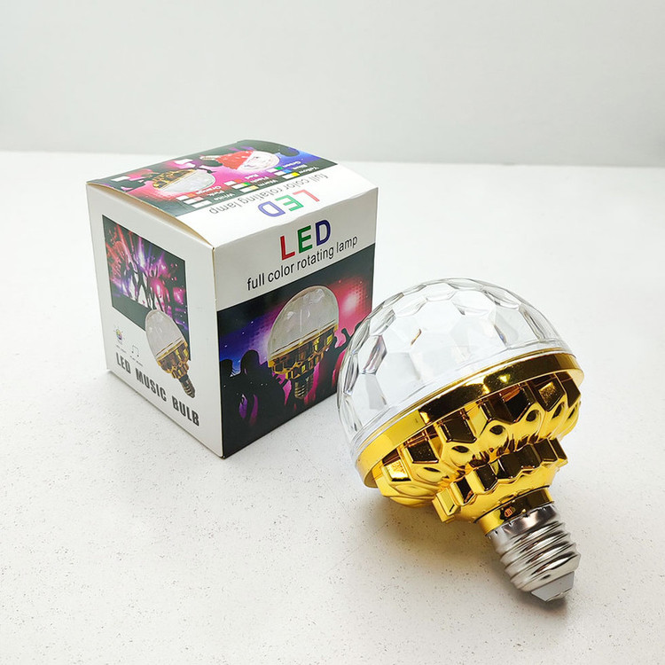 لامپ رقص نور مدل RGB-FULL COLOR طرح E27