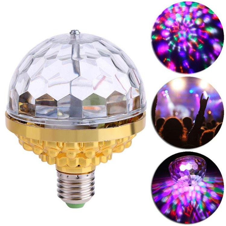 رقص نور مدل گردان کد FULL ROTATING LAMP E27