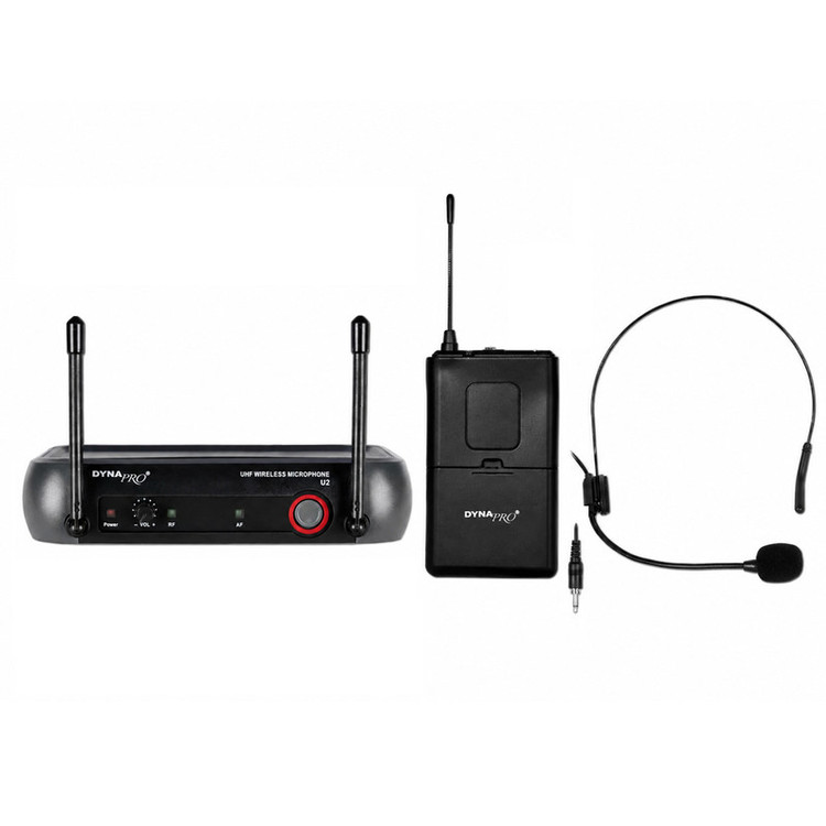 ست میکروفن بی سیم هدمیک دایناپرو مدل U2 با درگاه اتصال XLR