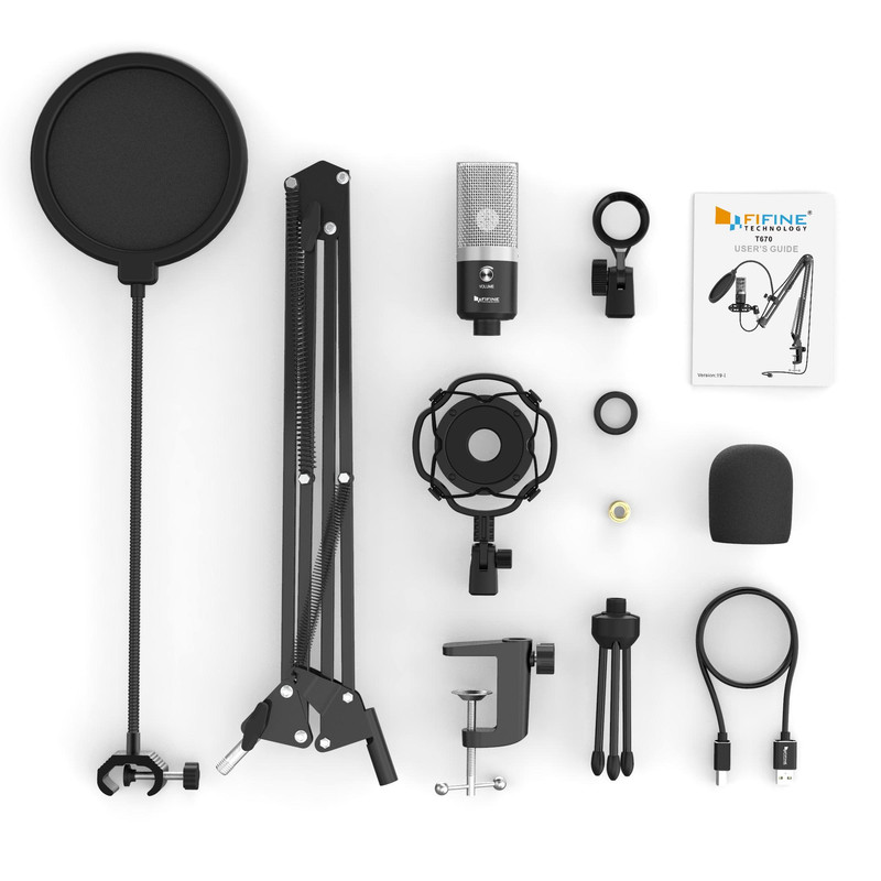 میکروفون کندانسر فای فاین مدل T670