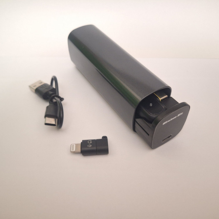 ست میکروفن بی سیم مدل PD-WM64 با درگاه اتصال تایپ سی و لایتنینگ