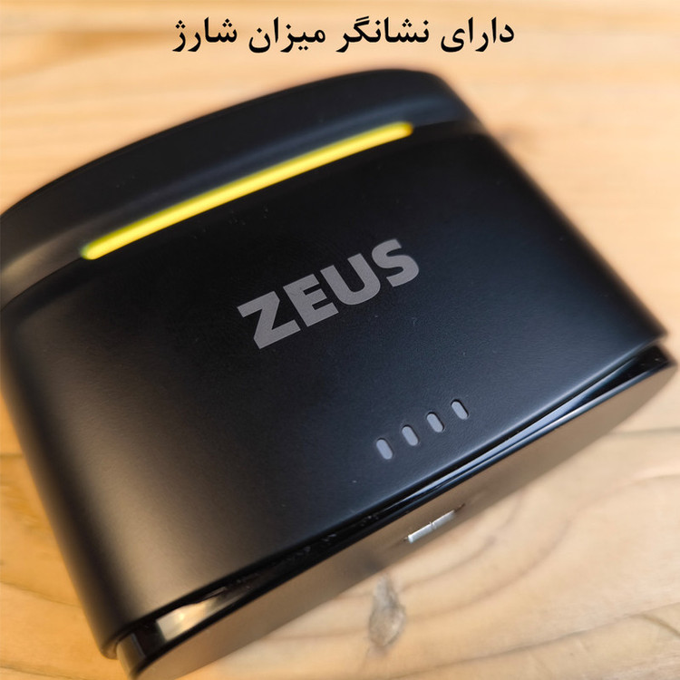 ست میکروفن بی سیم زئوس مدل Lavalier Type C - Lightning