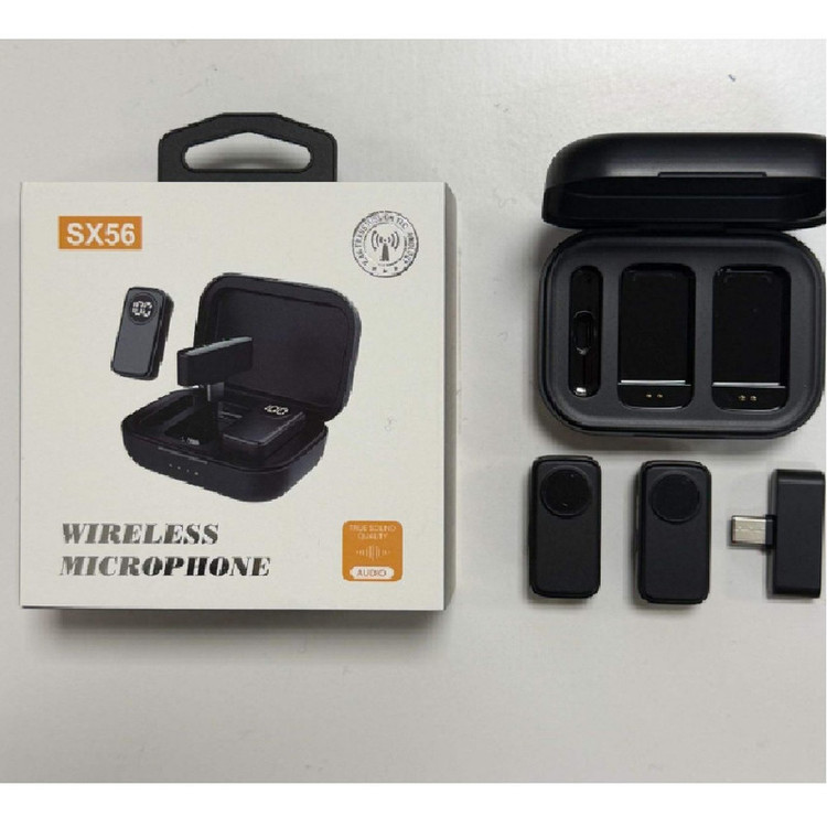 میکروفن بی سیم مدل SX56 با درگاه Type c
