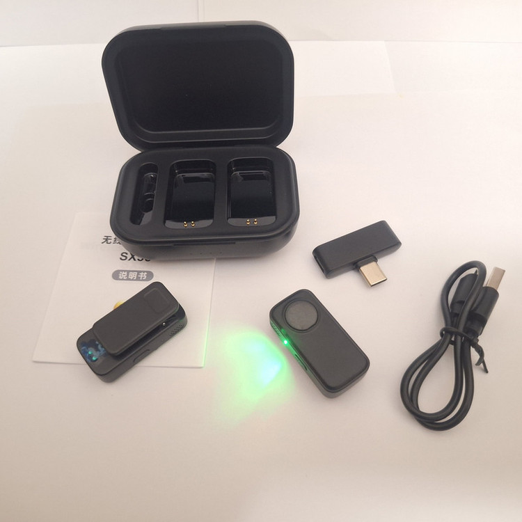 میکروفن بی سیم مدل SX56 با درگاه Type c