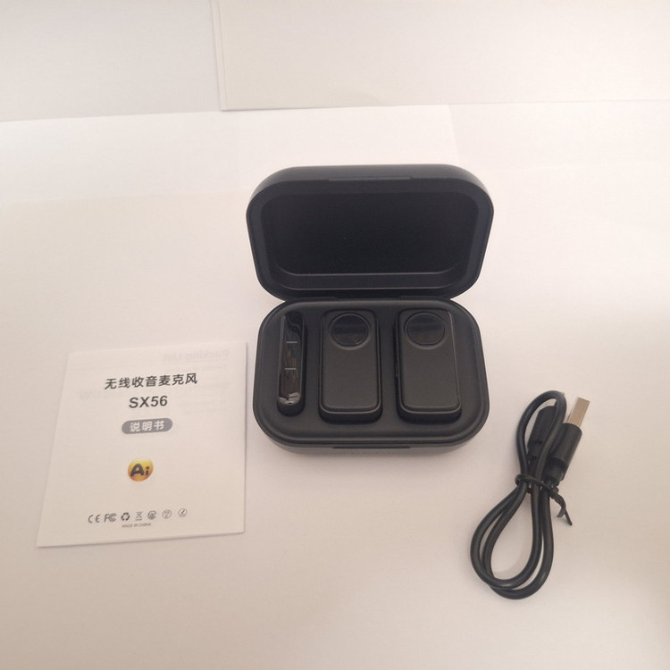 میکروفن بی سیم مدل SX56 با درگاه Type c