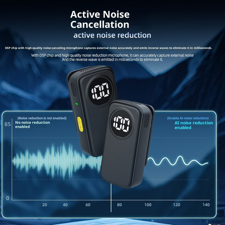 میکروفن بی سیم مدل SX56 با درگاه Type c