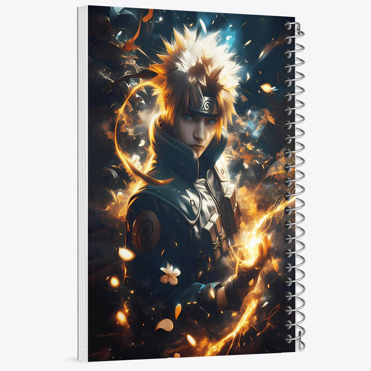 دفتر مشق 100 برگ خندالو طرح انیمه ناروتو (Naruto) کد F5121